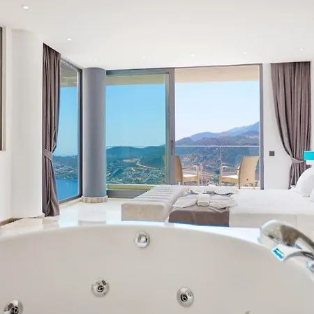 Mediterranean 5bedr Jacuzzi/gym * Kalkan